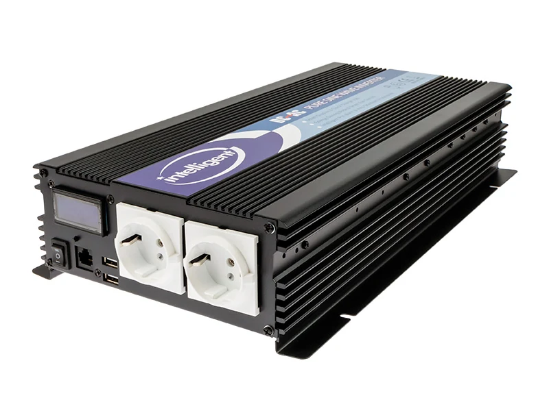 Intelligent 2000W 12V til 230V Ren Sinus Inverter - Billede 2
