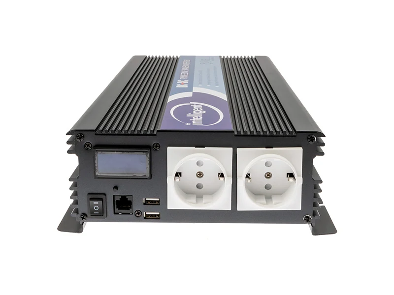Intelligent 2000W 12V til 230V Ren Sinus Inverter - Billede 4