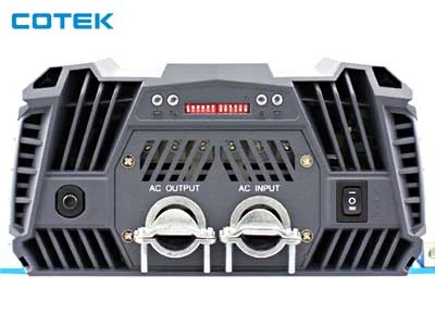 COTEK 12V 1200W Ren Sinus Inverter med Indbygget Batterilader - Billede 2