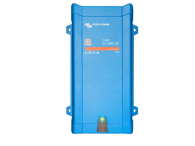 Victron MultiPlus 12V/800VA 230V Ren Sinus Inverter og Lader - Ledekstralys.dk