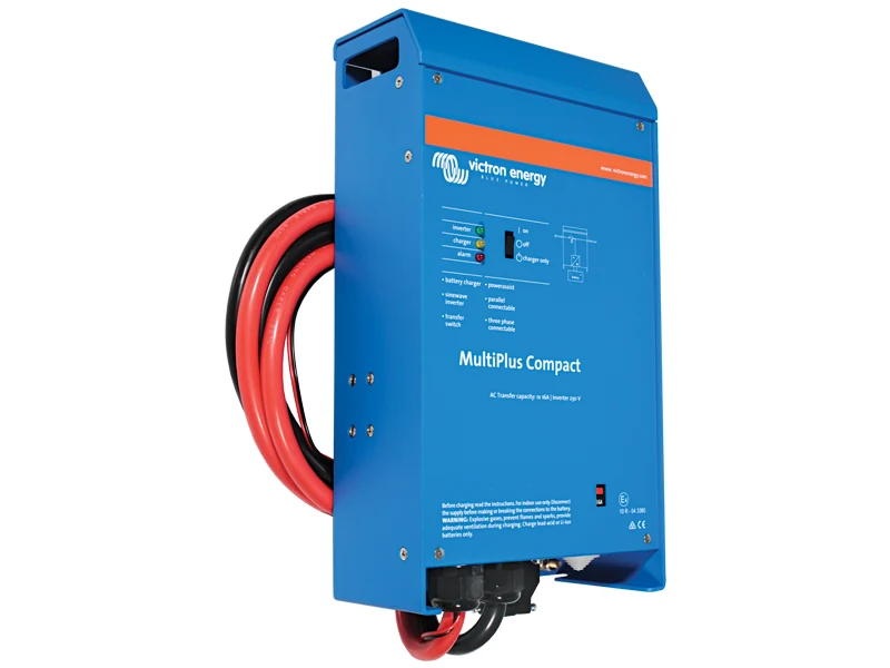 Victron MultiPlus Compact 12V/1200VA 230V Ren Sinus Inverter og Lader - Ledekstralys.dk