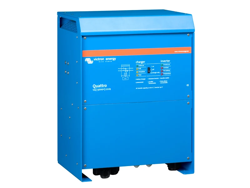 Victron Quattro-II 12V/5000VA 230V Inverter og Lader med Dobbelt AC-indgang - Billede 2