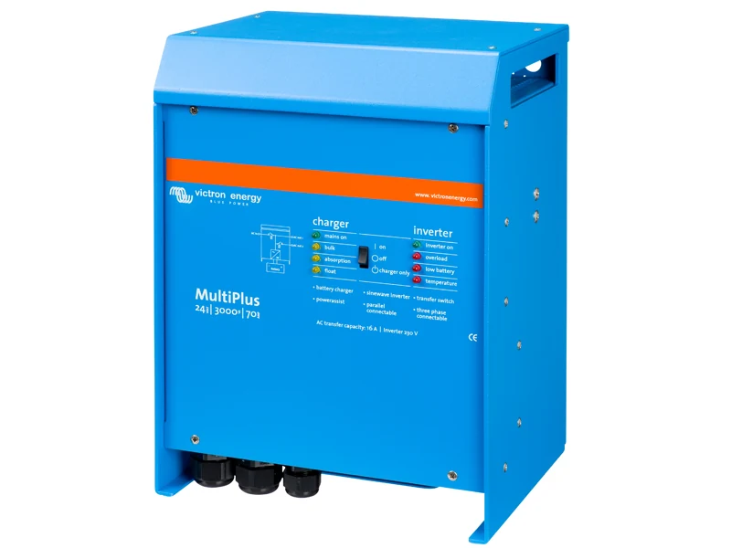 Victron MultiPlus 24V/3000VA 230V Ren Sinus Inverter og Lader - Billede 2