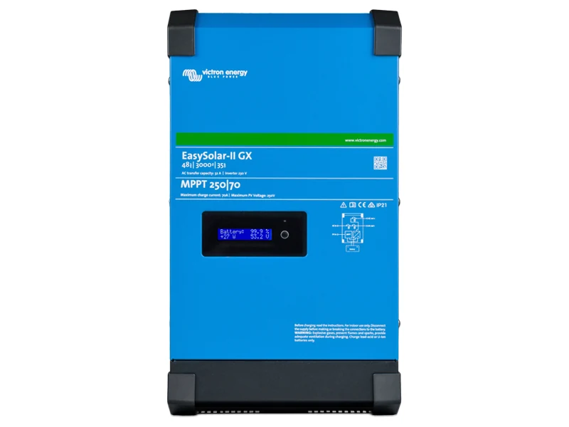 Victron EasySolar-II 48V/3000VA MPPT 250/70 Alt-i-én Solinverter - Ledekstralys.dk