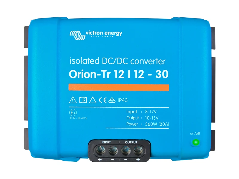 Victron Orion-tr Konvertteri 12/12-30A (360w) Dc-dc Isolated (1702-87387) - Ledekstralys.dk