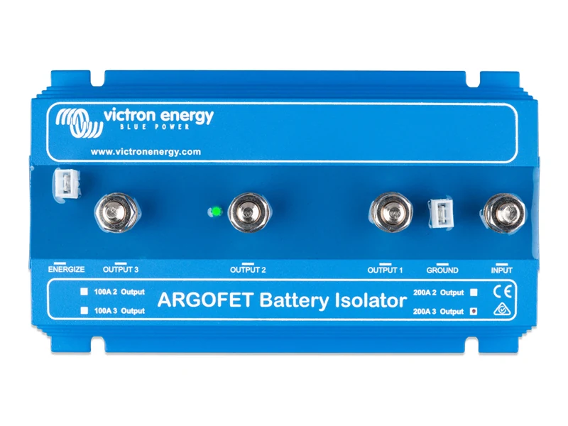 Victron Argofet 200-3 Three Batteries 200A (1702-87437) - Ledekstralys.dk