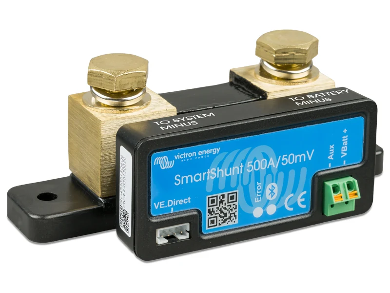 Victron Smartshunt 500A/50mV (1702-87467) - Ledekstralys.dk