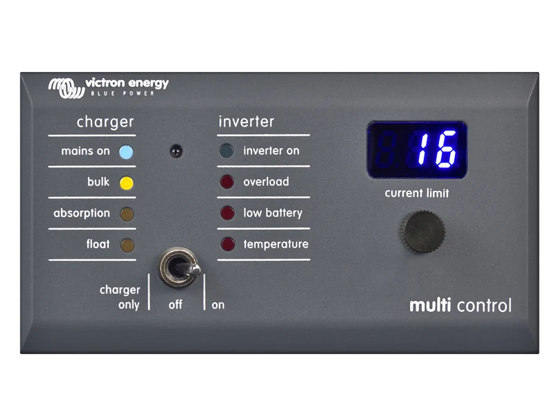 Victron Invertterien Ohjauspaneeli 200/200A Gx (1702-87561) - Ledekstralys.dk