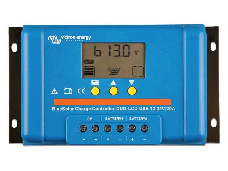Victron BlueSolar PWM 12/24V-20A Laderegulator (1702-87667) - Ledekstralys.dk