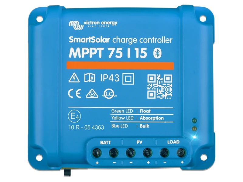 Victron SmartSolar MPPT 75/15 Laderegulator (1702-87697) - Ledekstralys.dk