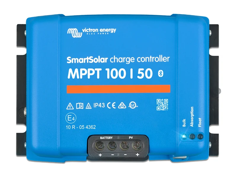 Victron SmartSolar MPPT 100/50 Laderegulator (1702-87701) - Ledekstralys.dk