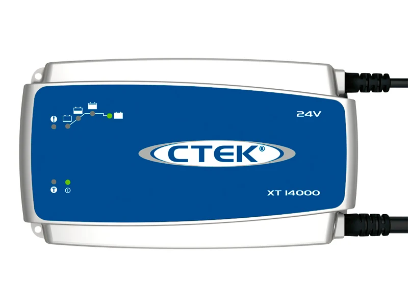 CTEK 24V 14A Automatisk Batterilader 24V 14A - Ledekstralys.dk