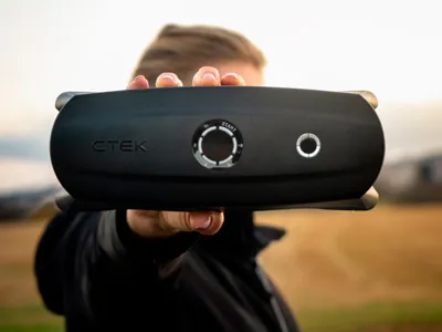 CTEK CS FREE Bærbar Batterilader 12V 10-130Ah med Adaptive Boost - Billede 6