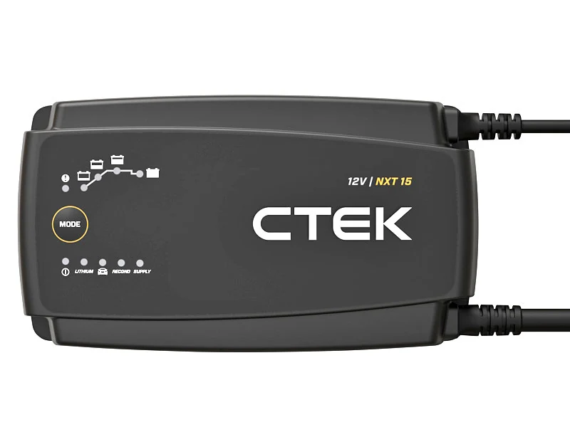 CTEK NXT 15 Automatisk Batterilader 12V 15A - Ledekstralys.dk