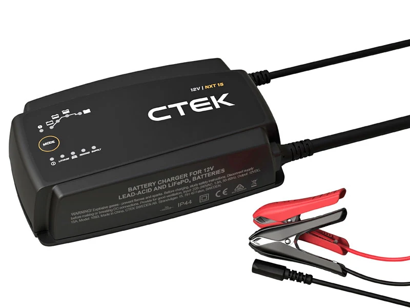 CTEK NXT 15 Automatisk Batterilader 12V 15A - Billede 2