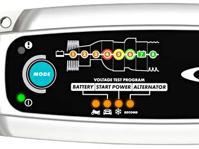 CTEK MXS 5.0 TEST & CHARGE Batterilader 12V 8-Fase med Testfunktion - Billede 3