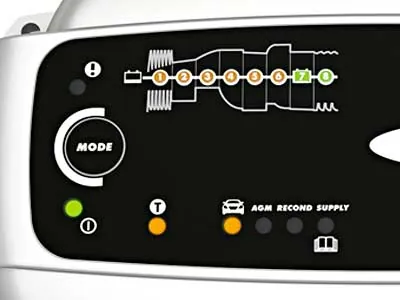 CTEK MXS 10 Batterilader 12V - Automatisk 8-trins lader med vedligeholdelsesladning - Billede 3