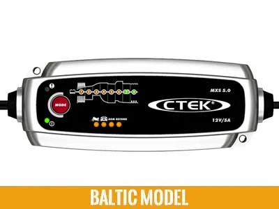 CTEK MXS 5.0 Automatisk Batterilader 12V A - Ledekstralys.dk