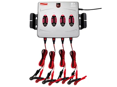 BENTON BX6 Batterilader 12V 4x4A - Professionel 5-trins Automatisk Lader - Billede 2