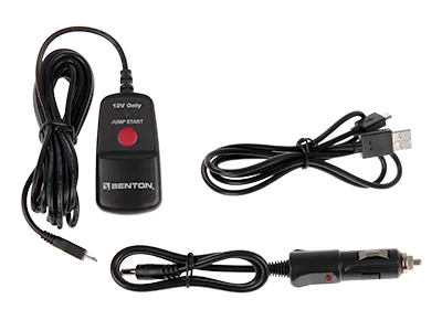 Benton BX-99 Lithium Startbooster 12V med Powerbank og Lygte - Billede 6