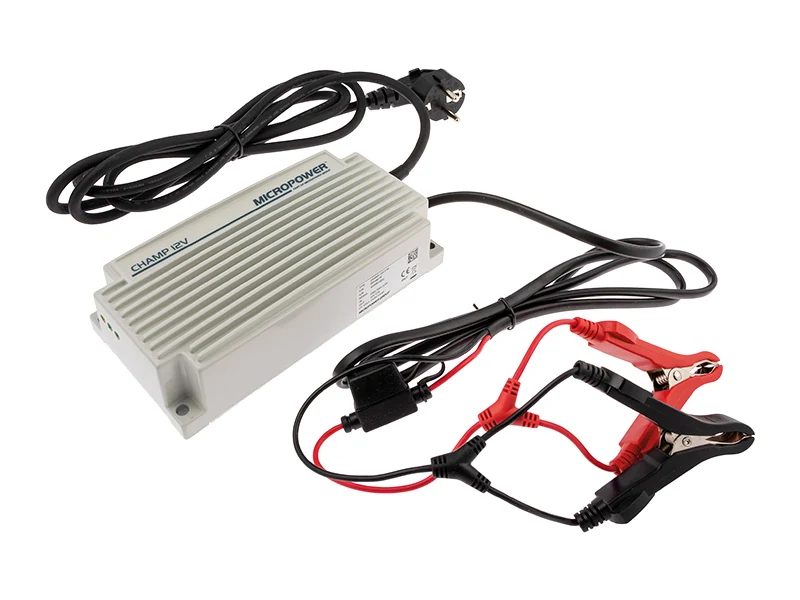 Micropower 12V 17A Automatisk Batterilader (1703-CH1217) - Ledekstralys.dk