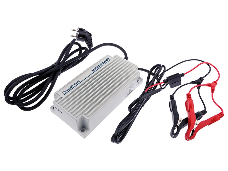 Micropower 24V 12A Automatisk Batterilader (1703-CH2412) - Ledekstralys.dk