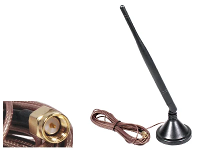 Startax 2.4 GHz Ekstern Antenne til Trådløst Bakkamera (1705-00106) - Ledekstralys.dk