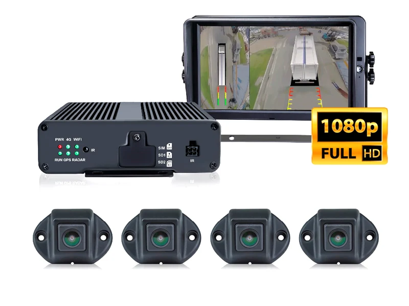 VST 360° Panorama Bakkamerasystem 12/24V (1705-00127) - Ledekstralys.dk