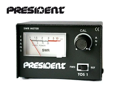 President TOS-1 SWR-meter Stående Bølgemåler (1705-00517) - Ledekstralys.dk