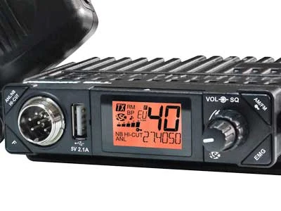 President Bill II ASC CB-radio 12V Ultrakompakt (1705-00561) - Billede 2