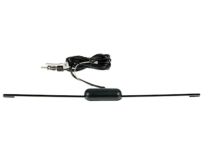 Startax Tagmonteret Bilradioantenne 12V med 2,1m Kabel (1705-00700) - Ledekstralys.dk