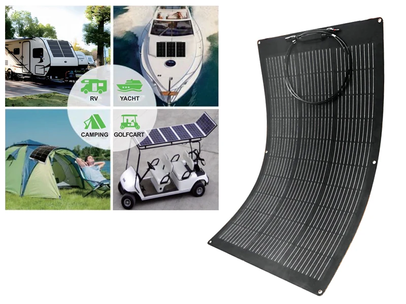 Woima Fleksibelt Solpanel 100W (1706-11100) - Ledekstralys.dk