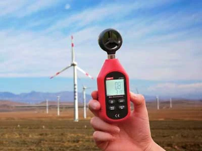 UNI-T Digitalt Anemometer (1711-UT363) - Billede 2
