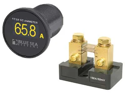Blue Sea Systems Mini Led Ampermeeter (1790-1732) - Billede 3