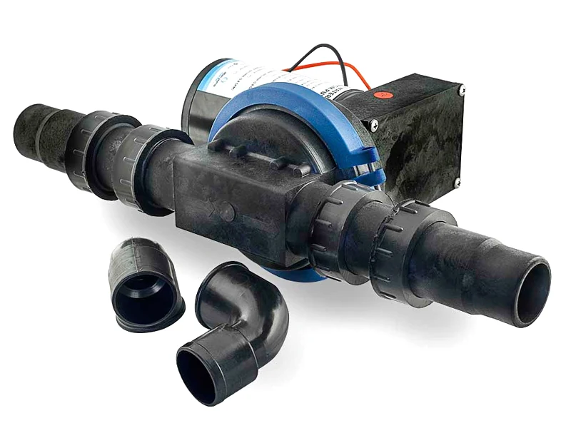 Albin Pump Marine Kraftig Spildevandspumpe 24V 32 l/min Membran - Billede 2
