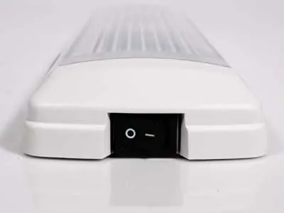 LED Kabinebelysning 24V 2x4W 6000K med Kontakt - Hvidt Hus - Billede 2