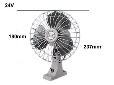 Siroco Elektrisk Tagventilator 24V (1800-03410-24V) - Ledekstralys.dk