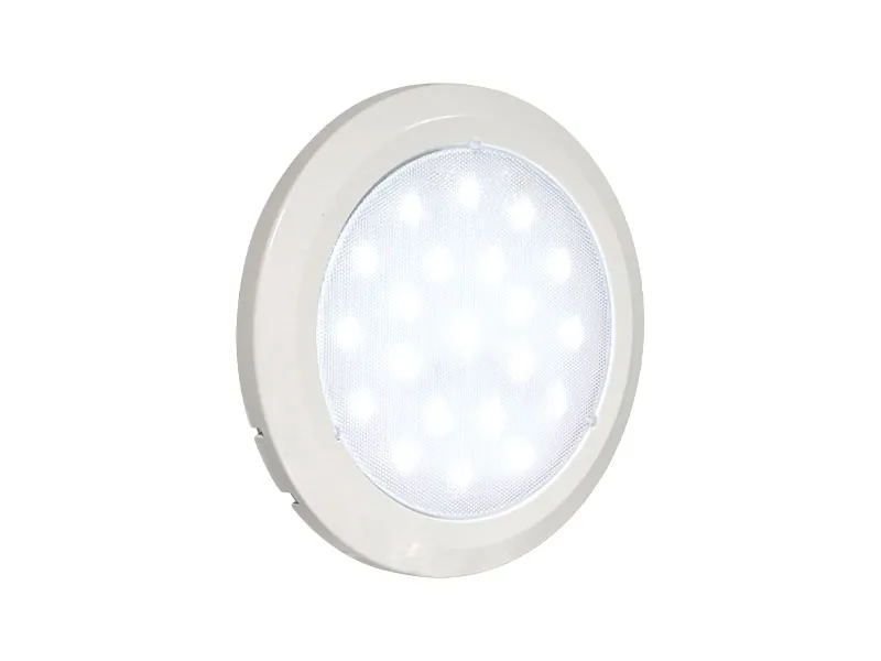 LED-kabinelys rund med afbryder 12-24V, ø 160 mm - Billede 2