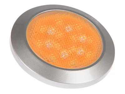 LED Kabinebelysning 12V Dag/Nat Funktion - 12 Hvide + 6 Amber LEDs - 120+60 Lumen - Billede 2
