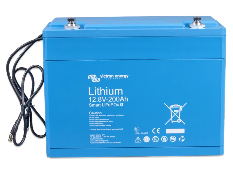 Victron Energy LiFePO4 Batteri 12.8V 200Ah (1806-4004) - Ledekstralys.dk