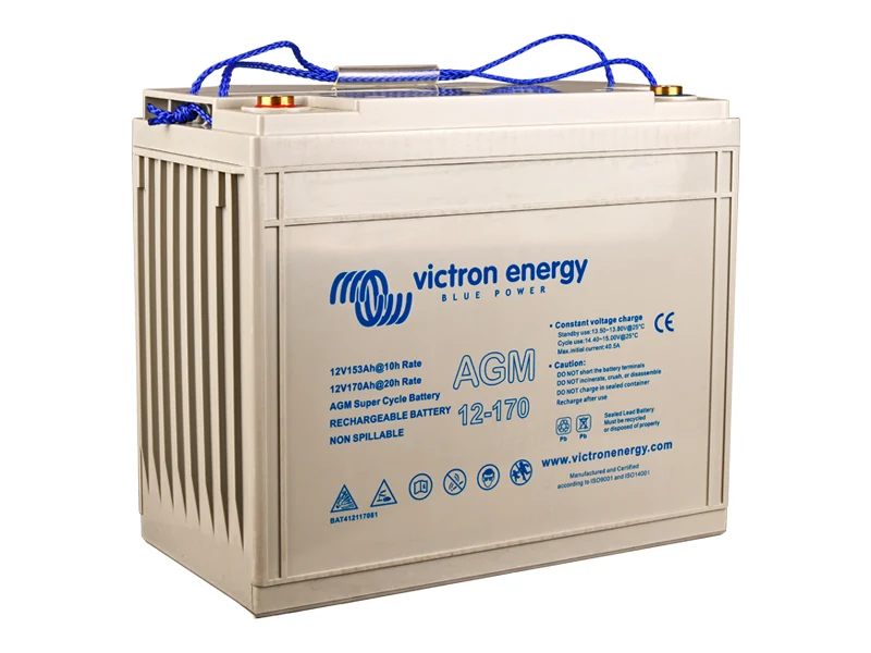 Victron Energy Deep Cycle AGM Batteri 12V 170Ah (1806-4036) - Billede 2