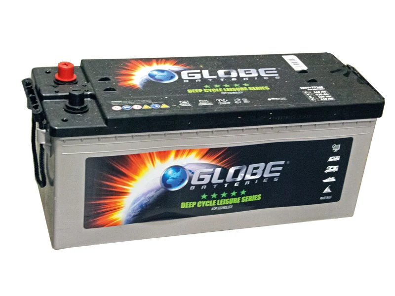 Globe AGM Solar Forbrugsbatteri 12V 140Ah (1806-77140) - Ledekstralys.dk