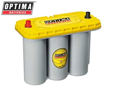 OPTIMA YellowTop AGM Deep Cycle Batteri 12V 75Ah (1810-YTS55) - Ledekstralys.dk