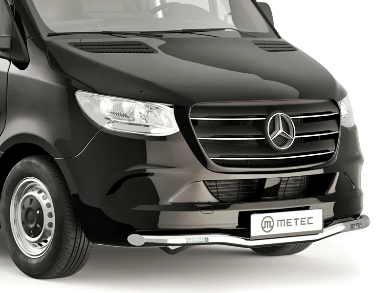 METEC Frontspoilerbøjle til Mercedes-Benz Sprinter 2018- (1853-10021) - Ledekstralys.dk