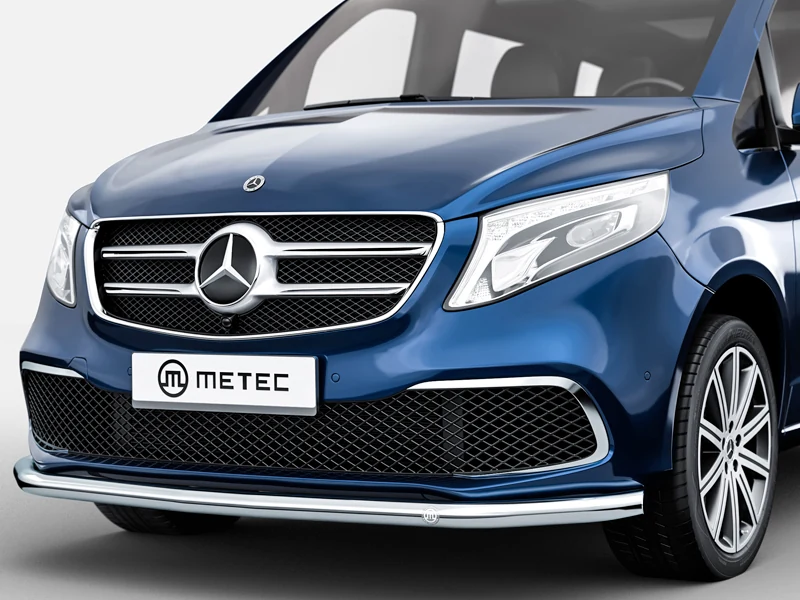 METEC Frontspoilerbøjle til Mercedes-Benz EQV 2021- m.fl. (1853-10030) - Ledekstralys.dk