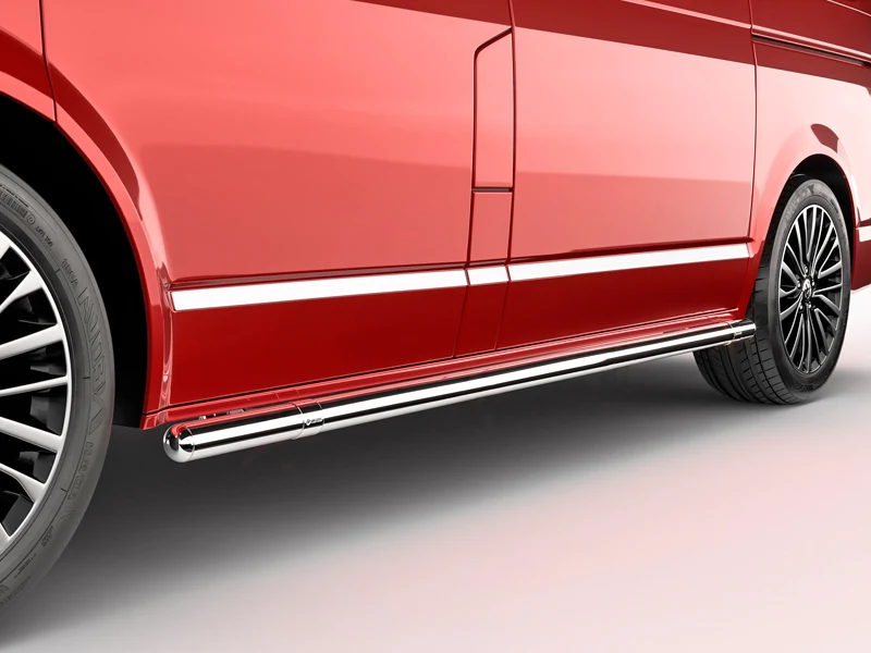 METEC Sidebøjler / Sidetrin til Volkswagen Transporter (T5) 2003-2015 m.fl. (1853-10053) - Ledekstralys.dk