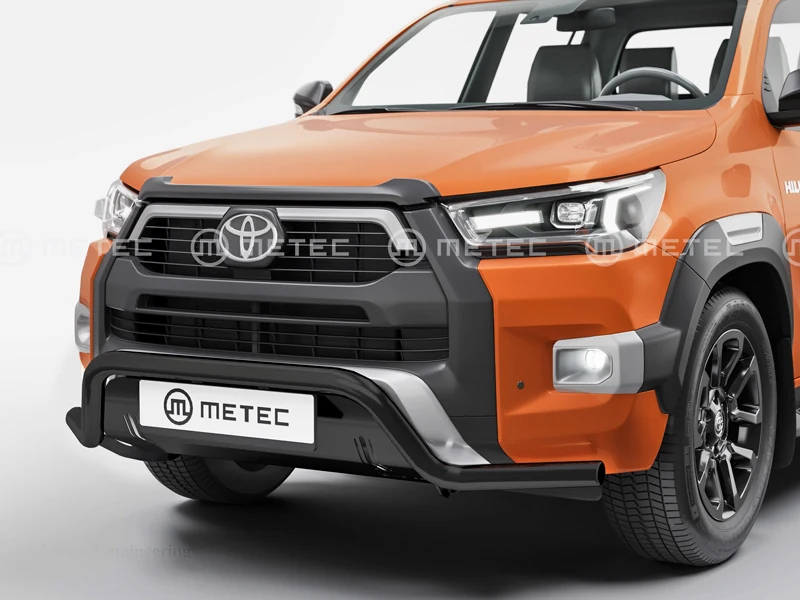 METEC Frontspoilerbøjle til Toyota Hilux 2021- (1853-10067) - Ledekstralys.dk