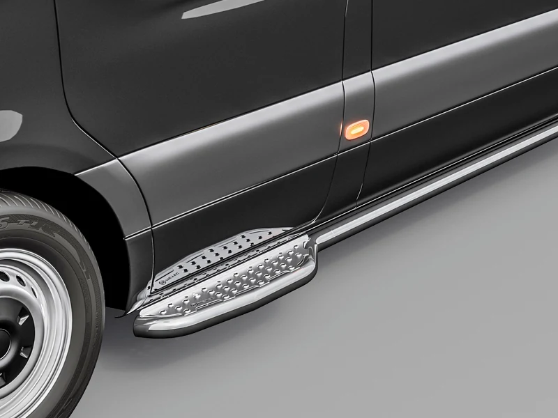 METEC Trinbræt / Løbetrin til Mercedes-Benz Sprinter 2018- (1853-30030) - Ledekstralys.dk