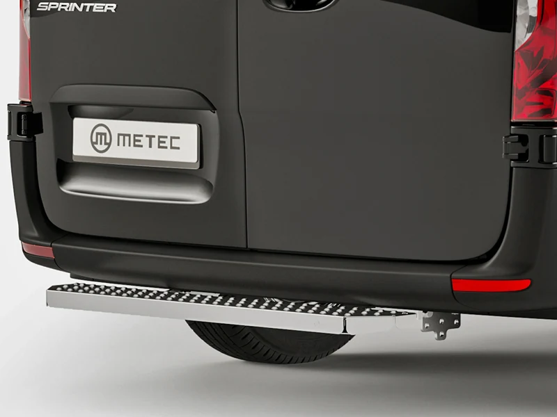 METEC Bagdørstrin til Mercedes-Benz Sprinter 2006-2018 m.fl. (1853-30032) - Ledekstralys.dk