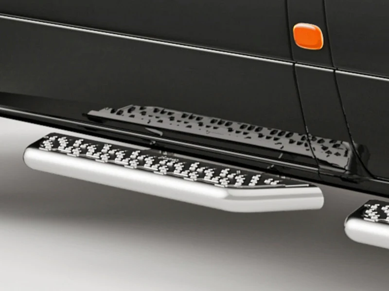 METEC Trinbræt / Løbetrin til Mercedes-Benz Sprinter 2006-2018 m.fl. (1853-30033) - Ledekstralys.dk